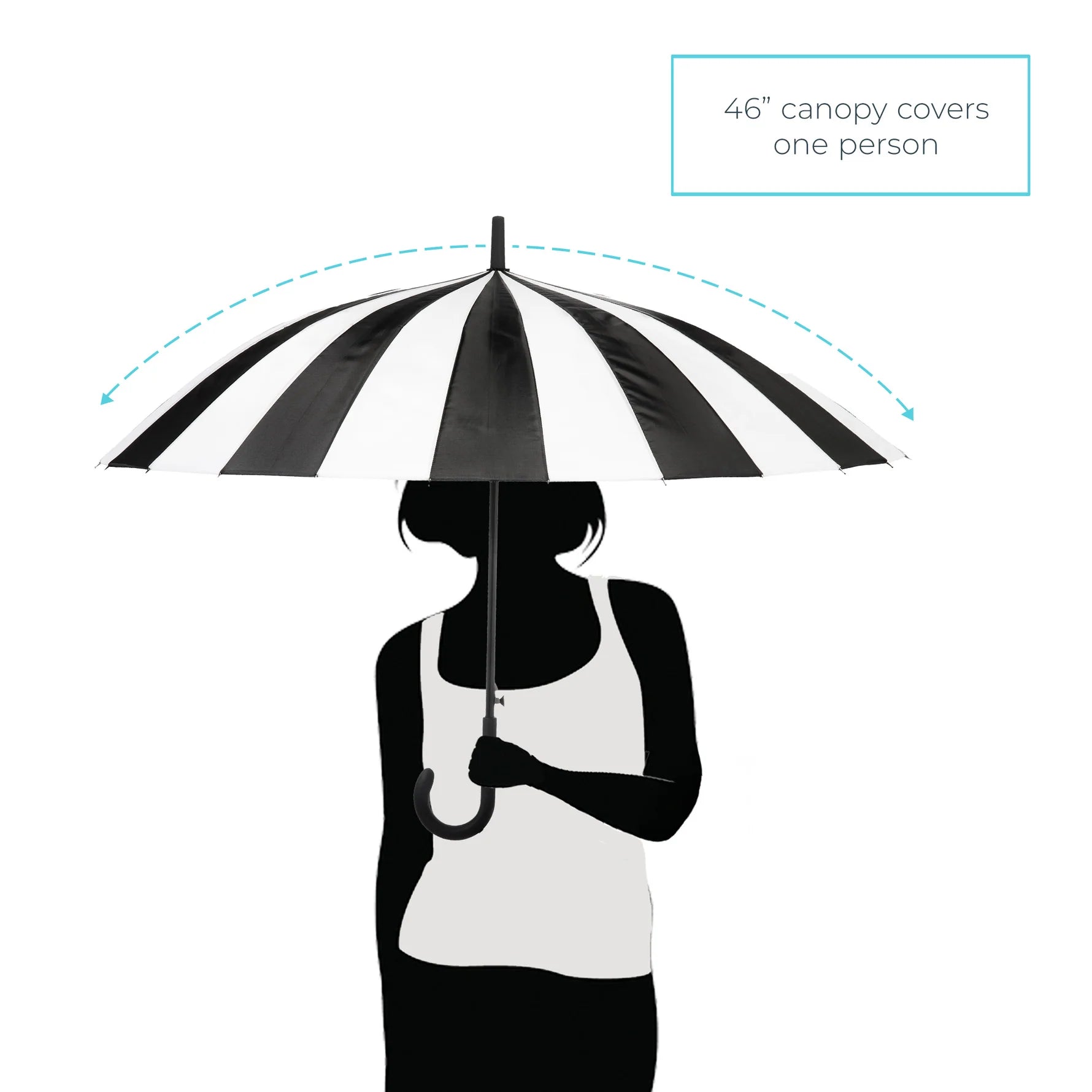 Totes Luxury Stick Umbrella