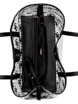 GUESS Tuana Clear Quattro G Large Tote Handbag
