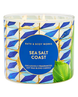 Bath & Body Works 3-Wick Candle - Sea Salt Coast