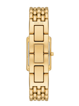 Michael Kors Womens Petite Essex Gold-Tone Watch