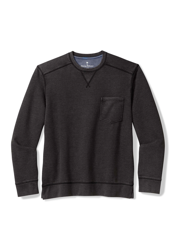 Tommy Bahama Mens Long Sleeve Cascade Fade Crewneck Sweatshirt