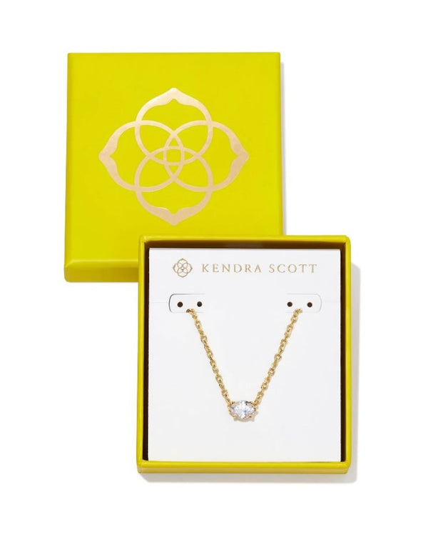 Kendra Scott Boxed Cailin Necklace - 14K Gold Plated