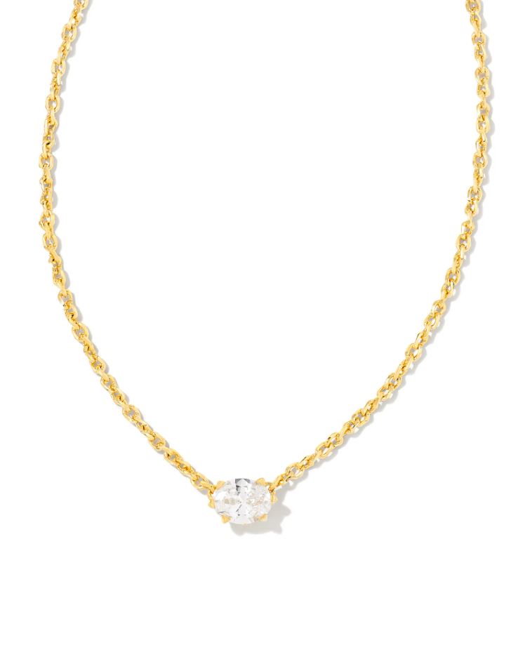 Kendra Scott Boxed Cailin Necklace - 14K Gold Plated