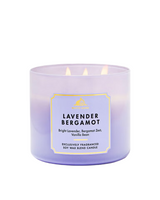 Bath & Body Works 3-Wick Candle - Lavender Bergamot