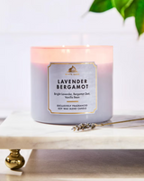 Bath & Body Works 3-Wick Candle - Lavender Bergamot