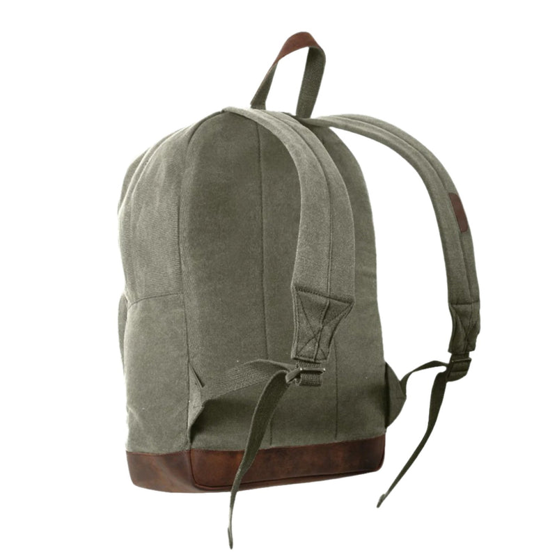 Rothco Vintage Canvas Teardrop Backpack with Leather Accents