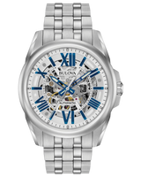 Bulova Mens Sutton Classic Watch - Silver-Tone Stainless Steel Bracelet