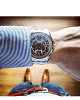 Bulova Mens Sutton Classic Watch - Silver-Tone Stainless Steel Bracelet