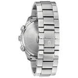 Bulova Mens Wilton Watch - Silver-Tone Stainless Steel Bracelet