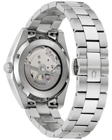 Bulova Mens Surveyor Automatic Green Dial Stainless Steel Watch