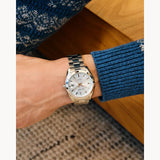 Bulova Men's Surveyor Watch - Silver -Tone Stainless Steel Bracelet