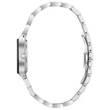 Bulova Womens Quadra Watch - Silver-Tone Stainless Steel Bracelet