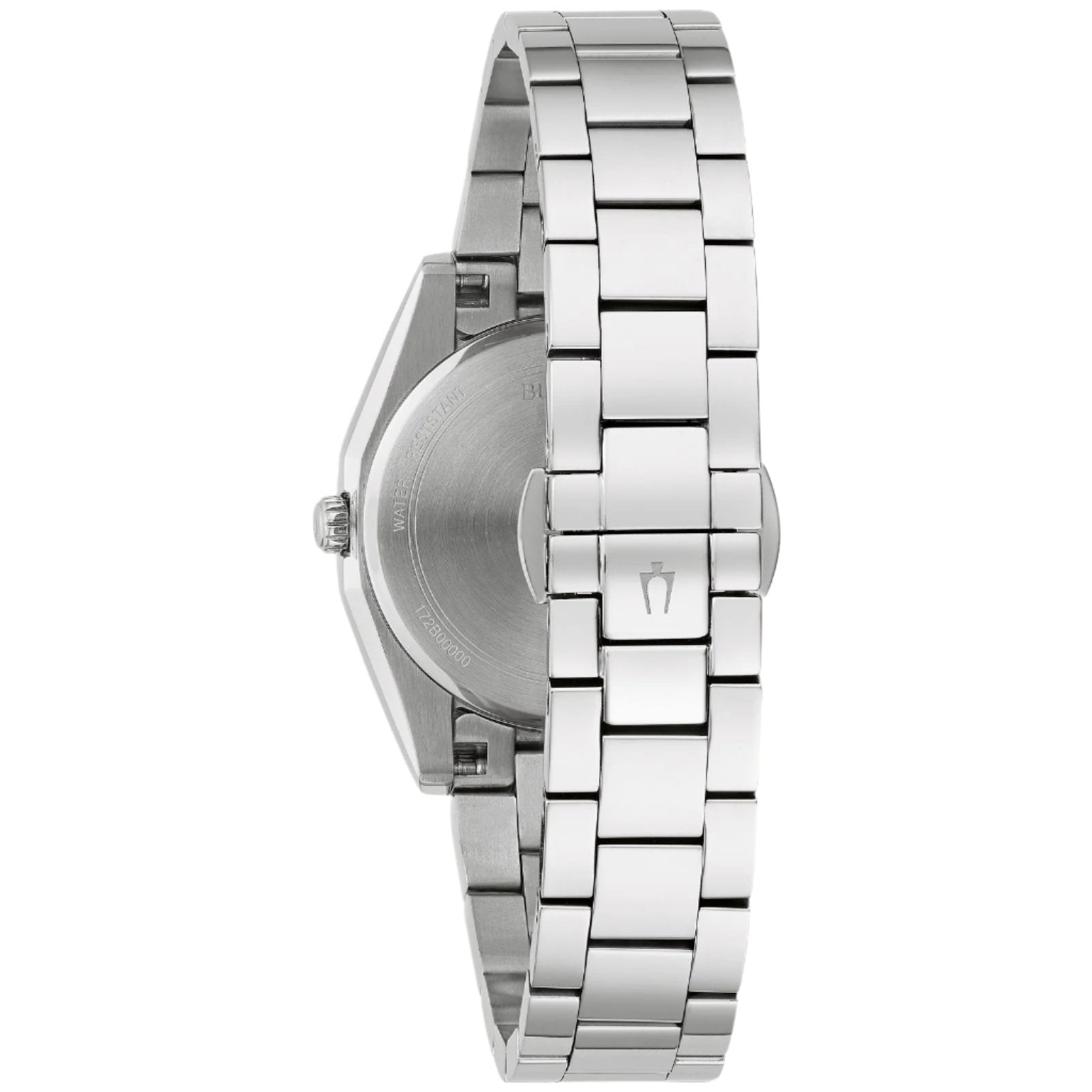 Bulova Womens Surveyor Watch - Silver-Tone Stainless Steel Bracelet