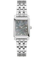 Bulova Womens Sutton Gray Dial Stainless Steel Watch