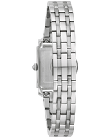 Bulova Womens Sutton Gray Dial Stainless Steel Watch