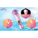 eKids Disney Princess Microphone for Kids with Built-in Music