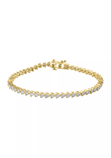 EFFY 14K Two-Tone Gold Diamond Miracle Set Tennis Bracelet