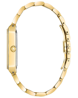Bulova Mens Modern Quadra Watch - Gold-Tone Stainless Steel Bracelet