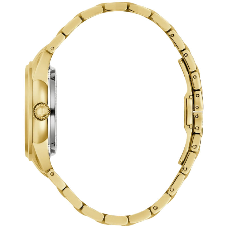 Bulova Womens Sutton Watch - Gold-Tone Stainless Steel Bracelet