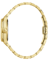 Bulova Womens Prestige White Dial Gold-Tone Watch