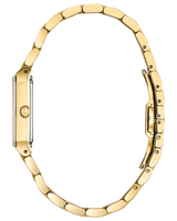 Bulova Womens Quadra Modern Watch - Gold-Tone Stainless Steel Bracelet