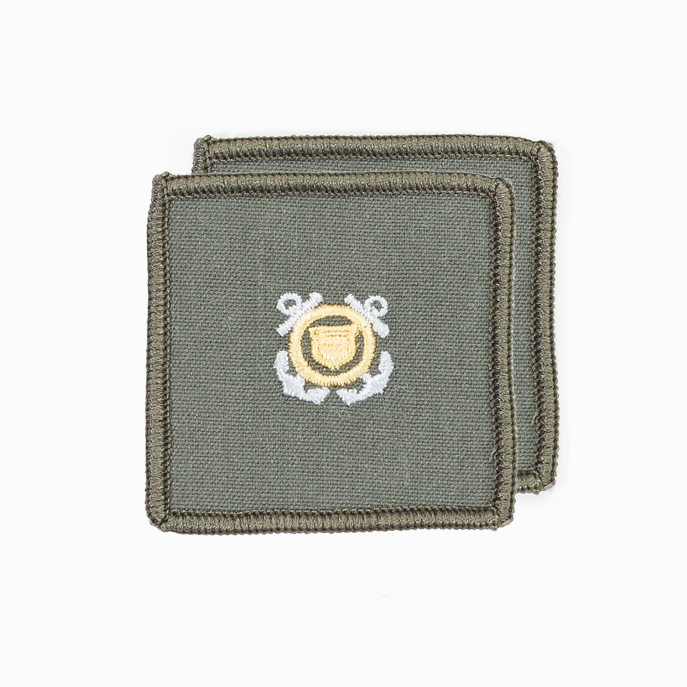 Vanguard CG Aux(BLK A) Rank Flight Suit Member-Cross Anchor W/Shield