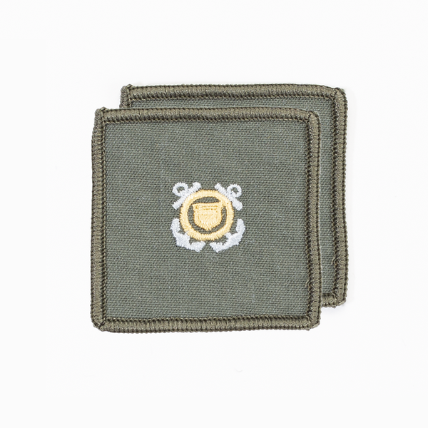 Vanguard CG Aux(BLK A) Rank Flight Suit Member-Cross Anchor W/Shield