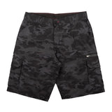 Burnside Mens Microfiber Cargo Shorts