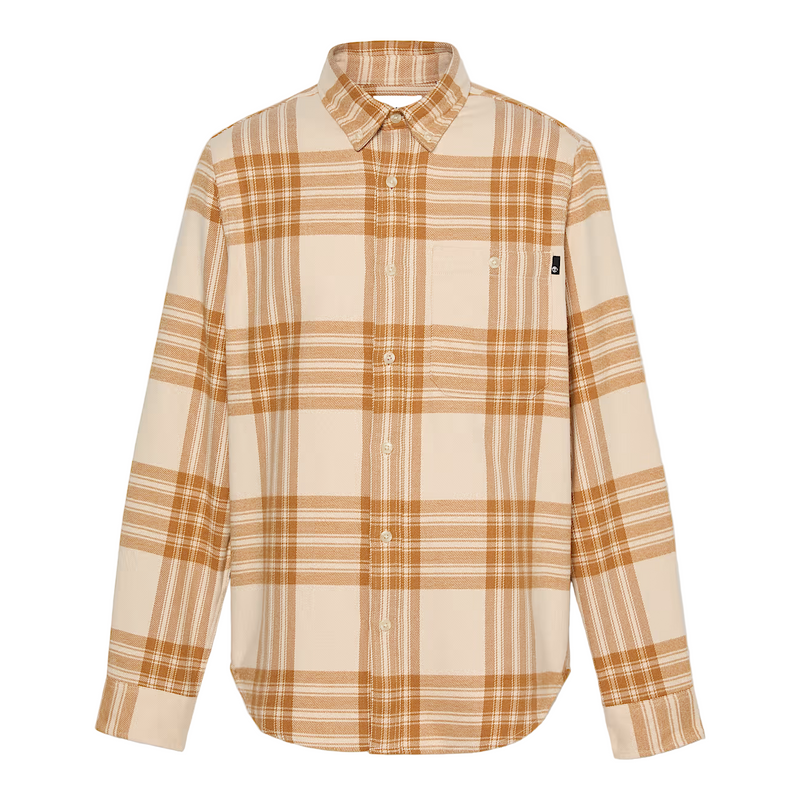 Timberland Mens Midweight Flannel Check Shirt