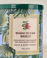 Bath & Body Works Single Wick Candle - Warm Ocean Breeze