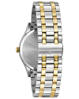 Bulova Mens Classic Diamond Watch - Two-Tone Stainless Steel Bracelet
