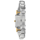 Bulova Womens Classic Cuff Watch - Two-Tone Stainless Steel Bracelet