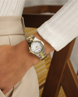 Bulova Womens Prestige Classic Watch - Two-Tone Stainless Steel Bracelet