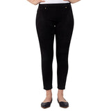 Ruby Rd. Womens Pull On Suede Pants