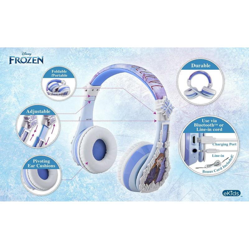 eKids Disney Frozen Bluetooth Headphones