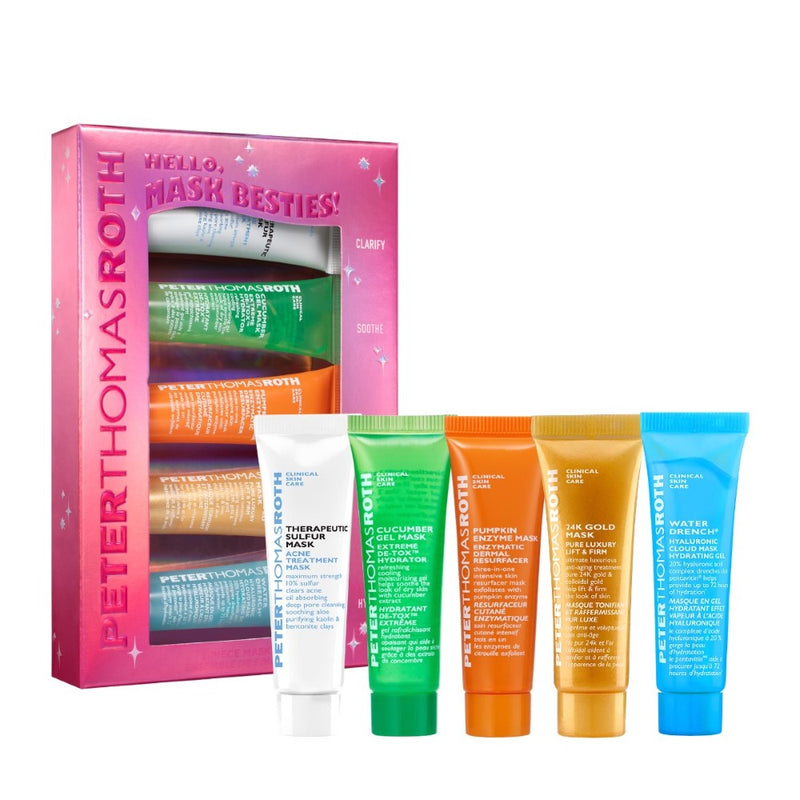 Peter Thomas Roth Hello, Mask Besties! 5 Piece Mask Kit