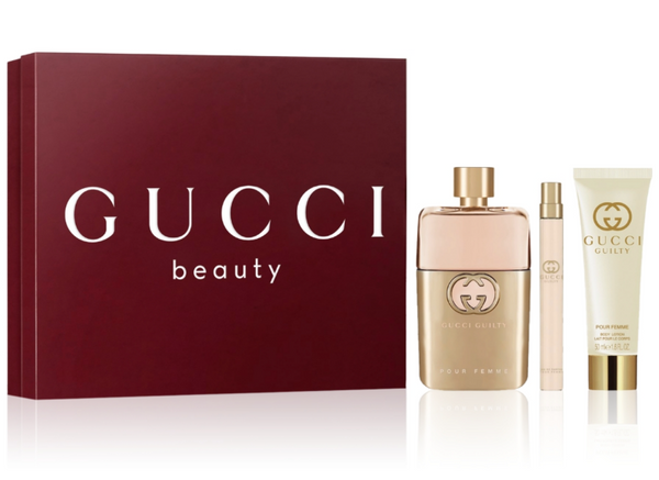 Gucci Guilty Pour Femme Eau De Toilette 3-Piece Gift Set