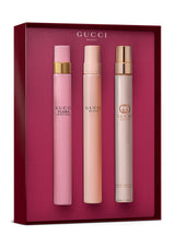 Gucci Eau De Parfum and Eau De Toilette Trio Travel Spray 3-Piece Gift Set