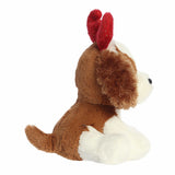 Aurora Holiday Cheer 8.5" Spencer Spaniel Plush Toy