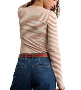 American Eagle Womens AE Long Sleeve Cozy Crew Neck T-Shirt