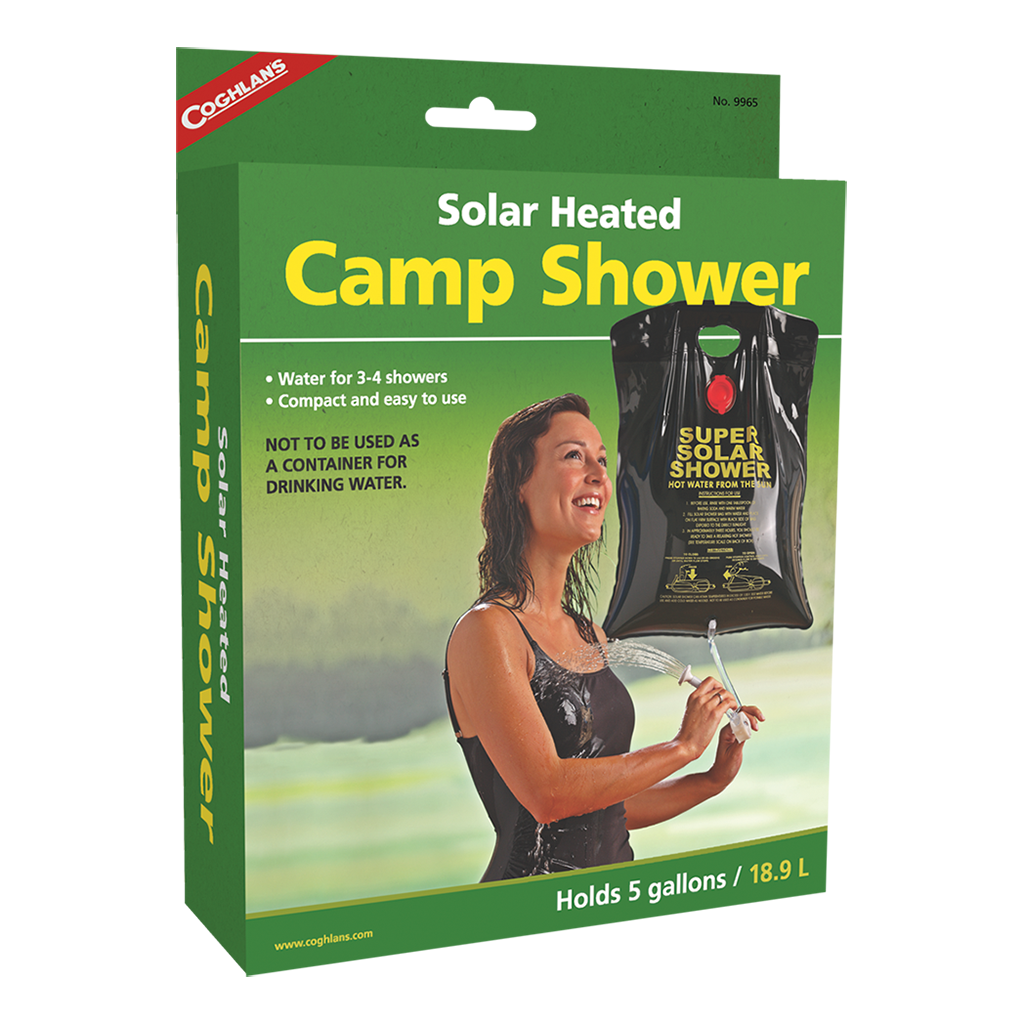 Coghlan's Solar Heated Camp Shower