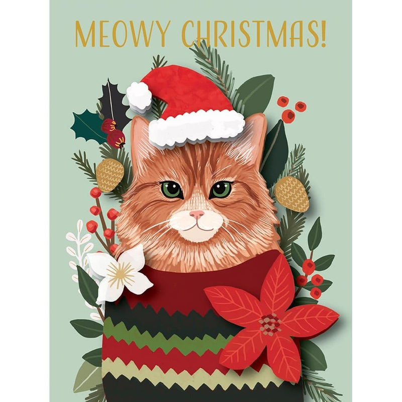 Lang Meowy Christmas Luxe Christmas Cards