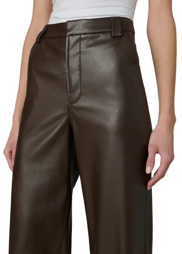 Joe's Jeans Womens Mia Vegan Leather Trousers