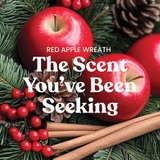 Yankee Candle Original Large Jar Candle - Red Apple Wreath