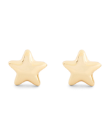COACH Gold Star Stud Earrings
