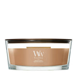 Woodwick Hazelnut Roast Ellipse Candle - 16 oz.