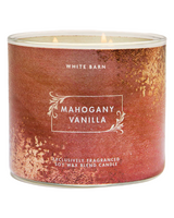 Bath & Body Works 3-Wick Candle - Mahogany Vanilla