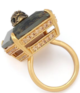 Kurt Geiger London Oval Stone Cocktail Ring