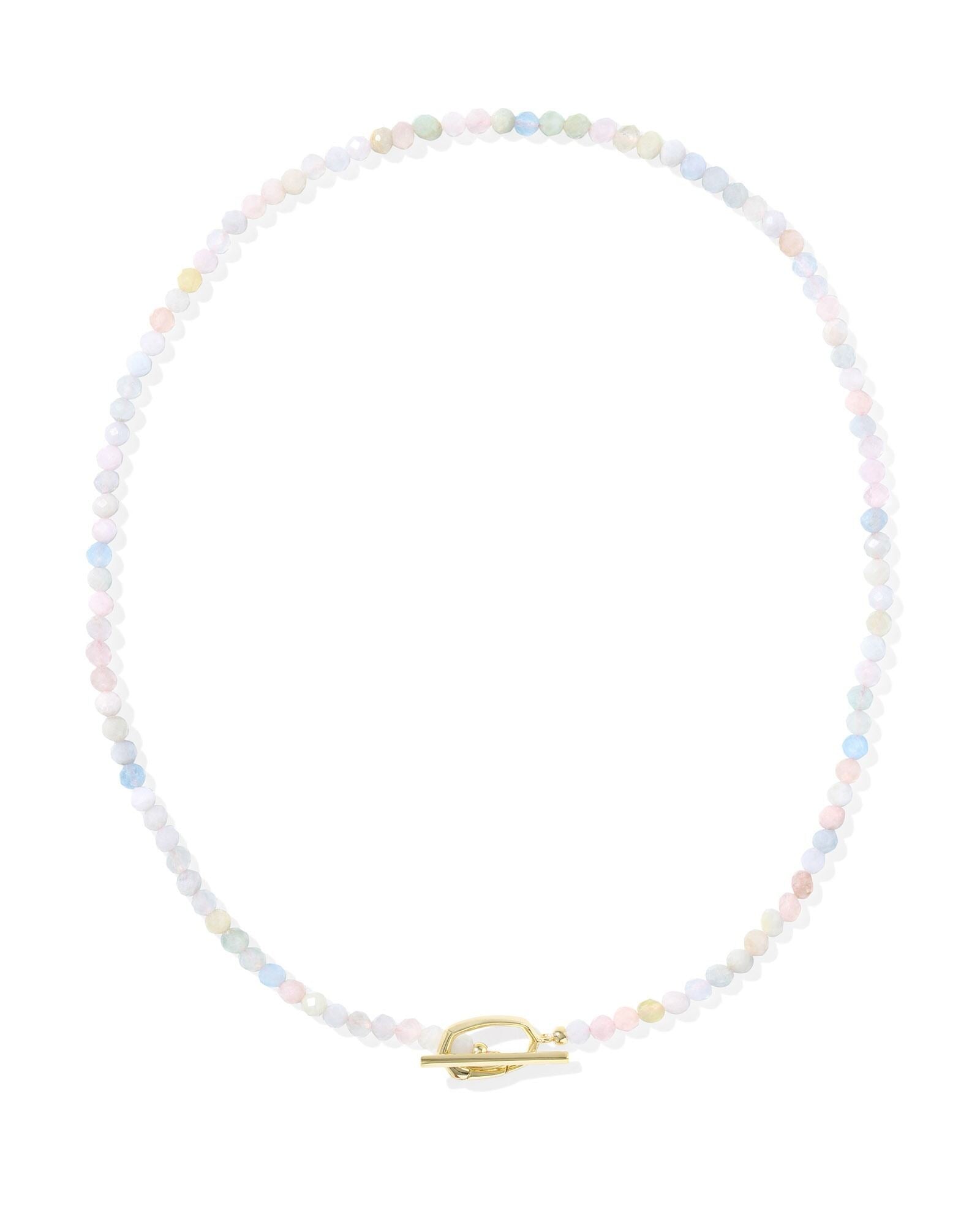 Kendra Scott Sylvia Morganite Ombre Strand Necklace