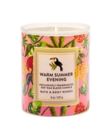 Bath & Body Works Single Wick Candle - Warm Summer Evening